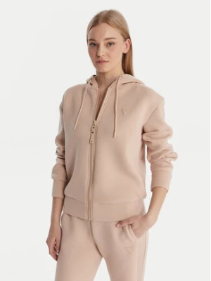 Guess Bluza V3RQ11 K7UW2 Beżowy Regular Fit