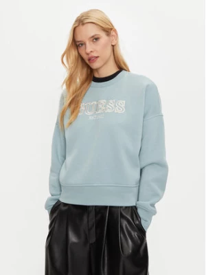 Zdjęcie produktu Guess Bluza V4BQ03 KCHX0 Niebieski Regular Fit