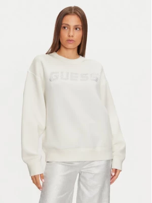 Guess Bluza V4BQ15 K7UW2 Beżowy Regular Fit