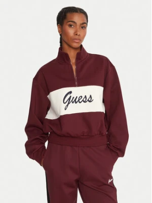 Zdjęcie produktu Guess Bluza V5BQ00 KCX22 Bordowy Regular Fit