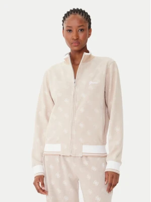 Guess Bluza V5BQ01 K1902 Brązowy Regular Fit
