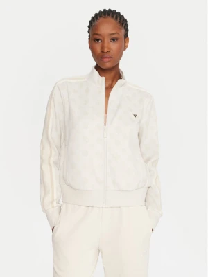 Guess Bluza V5YQ07 K0282 Écru Regular Fit Kremowy