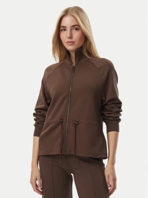 Guess Bluza V6BQ24 K6744 Brązowy ciemny Regular Fit