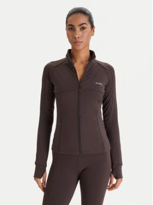 Guess Bluza V6RP15 KD952 Brązowy Slim Fit