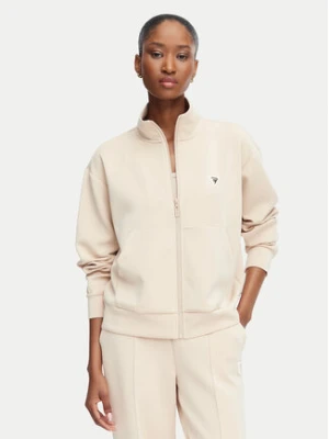Guess Bluza V6YQ17 K4313 Beżowy Regular Fit
