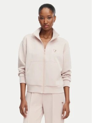 Guess Bluza V6YQ17 K4313 Różowy jasny Regular Fit