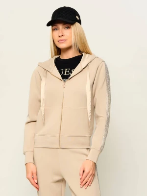 GUESS Bluza Victoire | Regular Fit beżowy