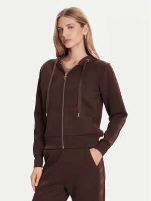 Guess Bluza W5YQ05 KBYE2 Brązowy Regular Fit