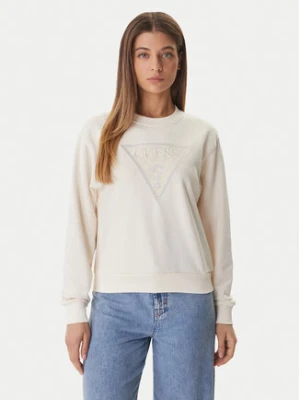 Zdjęcie produktu Guess Bluza W6GQ09 K3183 Écru Regular Fit Kremowy