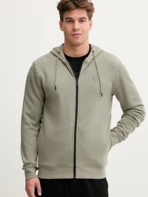 Guess bluza z kapturem męska z bawełną ALDWIN