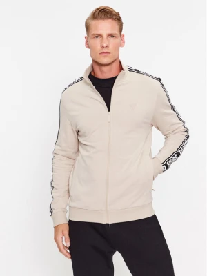 Guess Bluza Z2YQ12 K6ZS1 Écru Regular Fit Kremowy