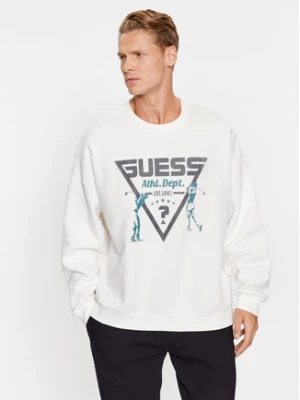 Guess Bluza Z3BQ08 KBXX1 Biały Regular Fit