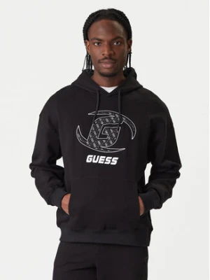 Guess Bluza Z6RQ05 K9YI1 Czarny Regular Fit