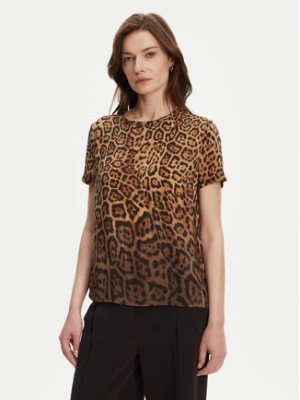 Guess Bluzka 5YGH29 7320A Brązowy Regular Fit