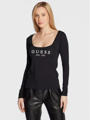 Guess Bluzka Carrie O2BM31 KBBU1 Czarny Regular Fit