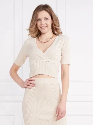 GUESS Bluzka | Cropped Fit