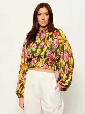 GUESS Bluzka | Cropped Fit