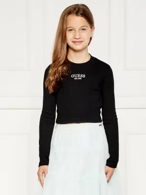 Guess Bluzka | Cropped Fit | stretch