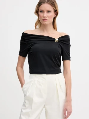 Guess bluzka damska z modalu BRIGITTE czarny