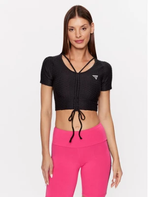 Guess Bluzka Delma V3GP09 KBOA2 Czarny Regular Fit