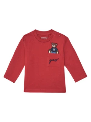 Guess Bluzka I4BI00 I3Z14 Czerwony Regular Fit