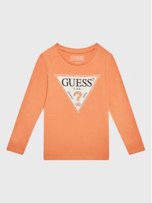 Guess Bluzka J2YI50 K6YW1 Pomarańczowy Regular Fit