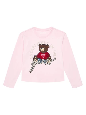 Guess Bluzka J4BI10 I3Z14 Różowy Regular Fit