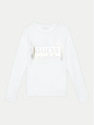 Guess Bluzka J4YI22 K6YW4 Biały Regular Fit