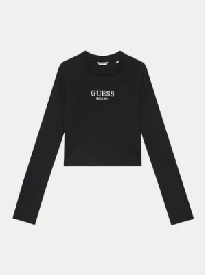 Guess Bluzka J4YI49 KBZP4 Czarny Regular Fit