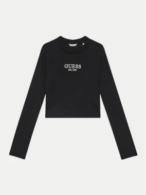 Guess Bluzka J4YI49 KBZP4 Czarny Regular Fit