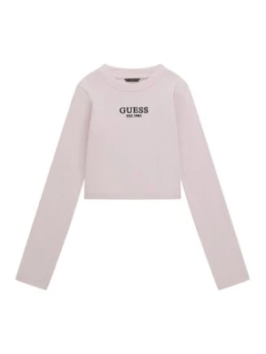 Guess Bluzka J4YI49 KBZP4 Różowy Regular Fit