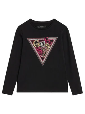 Guess Bluzka J5BI13 J1314 Czarny Regular Fit