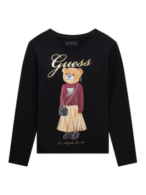 Guess Bluzka J5BI16 J1314 Czarny Regular Fit
