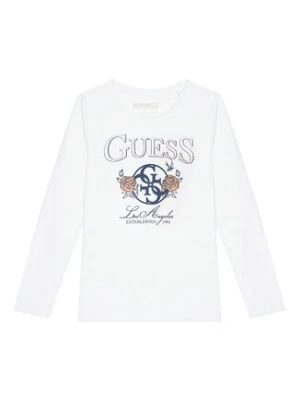 Guess Bluzka J5BI20 J1314 Biały Regular Fit