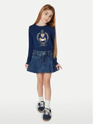 Guess Bluzka J5BI26 J1314 Granatowy Regular Fit