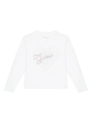 Guess Bluzka J5BI35 J1314 Biały Relaxed Fit