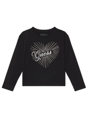 Guess Bluzka J5BI35 J1314 Czarny Relaxed Fit