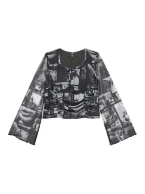 Guess Bluzka J5YH01 K0180 Czarny Regular Fit