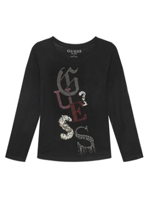 Guess Bluzka J5YI14 KAPO0 Czarny Regular Fit