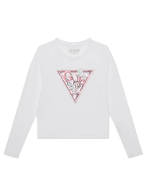 Guess Bluzka J5YI15 K6YW4 Biały Regular Fit