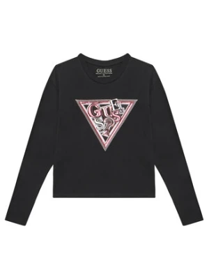 Guess Bluzka J5YI15 K6YW4 Czarny Regular Fit