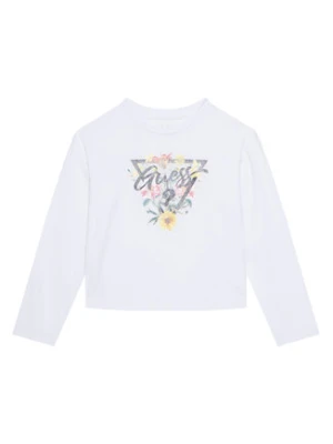 Guess Bluzka J5YI36 K6YW4 Biały Regular Fit
