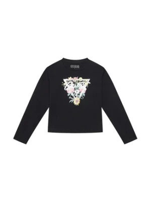 Guess Bluzka J5YI36 K6YW4 Czarny Regular Fit
