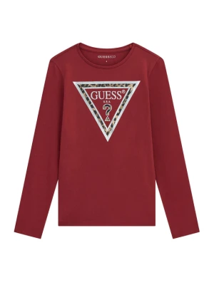 Guess Bluzka J6BI02 K5771 Czerwony Regular Fit