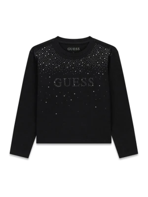 Guess Bluzka J6BI08 K5778 Czarny Regular Fit