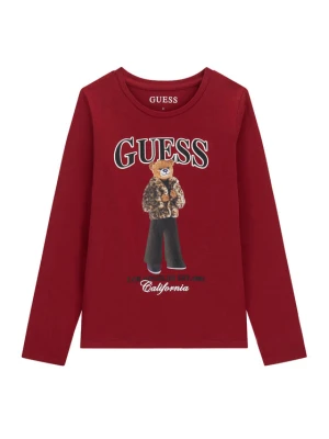 Guess Bluzka J6BI12 K5793 Bordowy Regular Fit