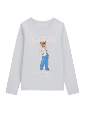 Guess Bluzka J6BI12 K5793 Niebieski jasny Regular Fit