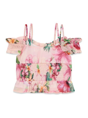 Guess Bluzka J6GH07 WA2T0 Różowy Regular Fit