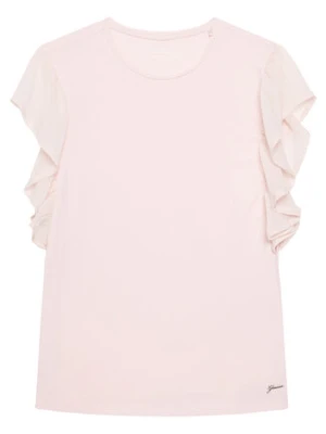 Guess Bluzka J6RI14 K6YW4 Różowy Regular Fit