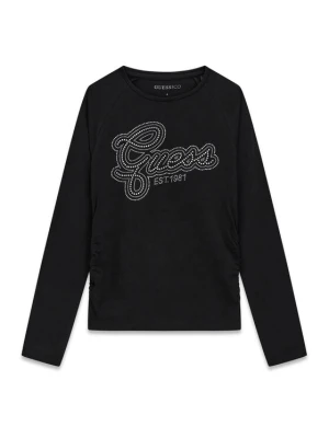 Guess Bluzka J6YI10 K3713 Czarny Slim Fit